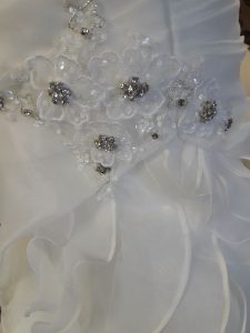 besonderes Brautkleid Brautparadies Jordan in Leer